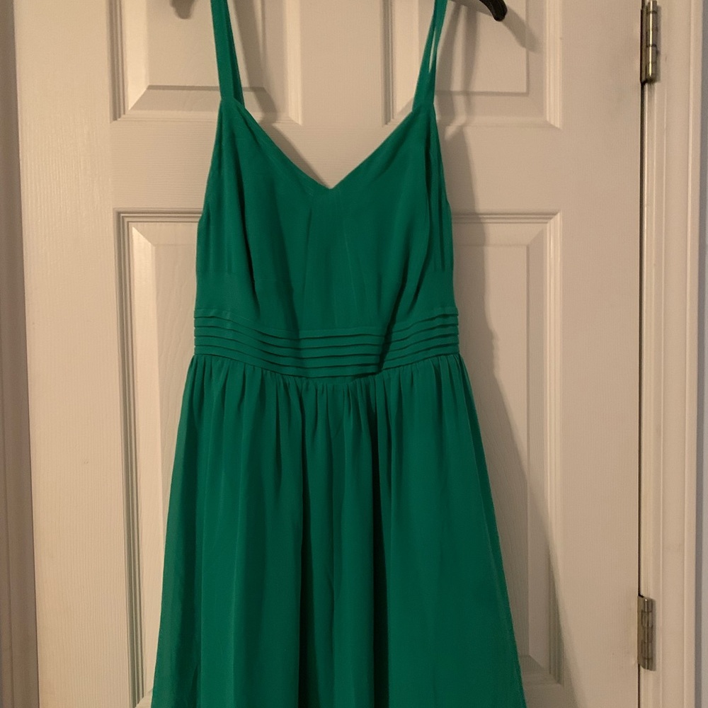 Torrid size 0 Kelly Green dress